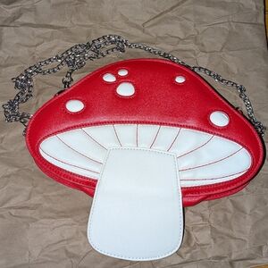 Mushroom Shaped Crossbody Purse